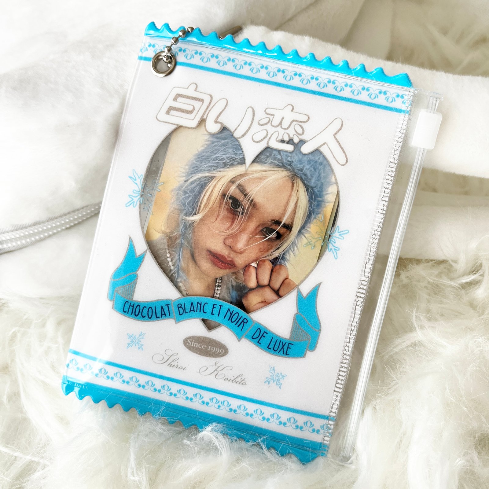 Photocard Zip Pouch - White Chocolate | Studio Velvet KT
